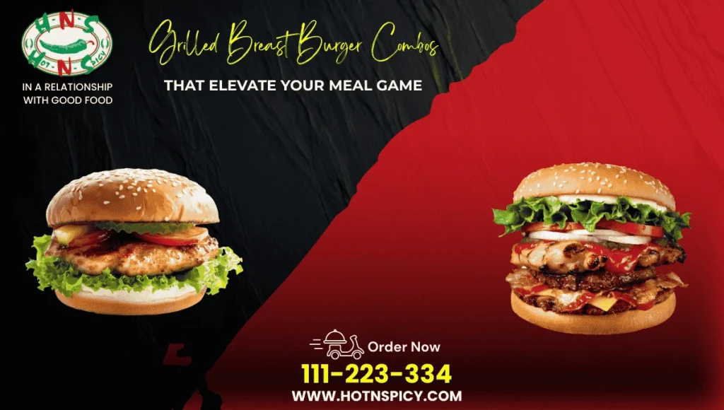 grilled breast burger