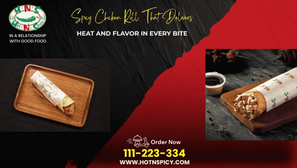 spicy chicken roll