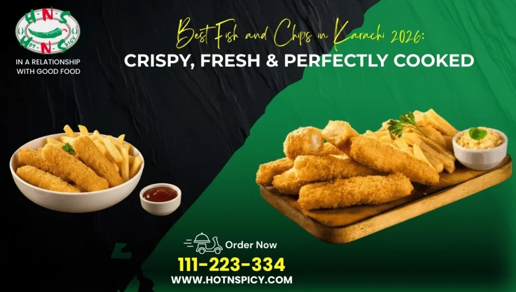 Best Fish and Chips in Karachi​