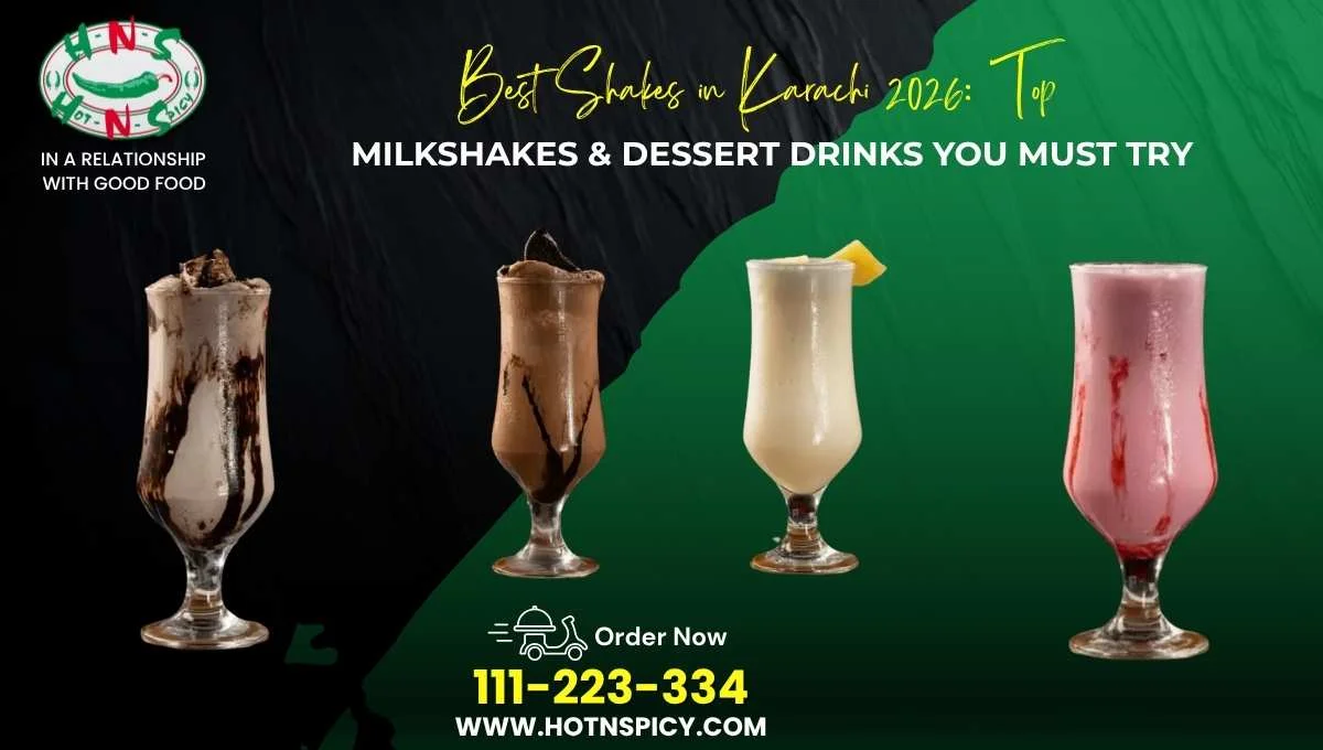 Best Shakes in Karachi​ 2026: Top Milkshakes & Dessert Drinks You Must Try