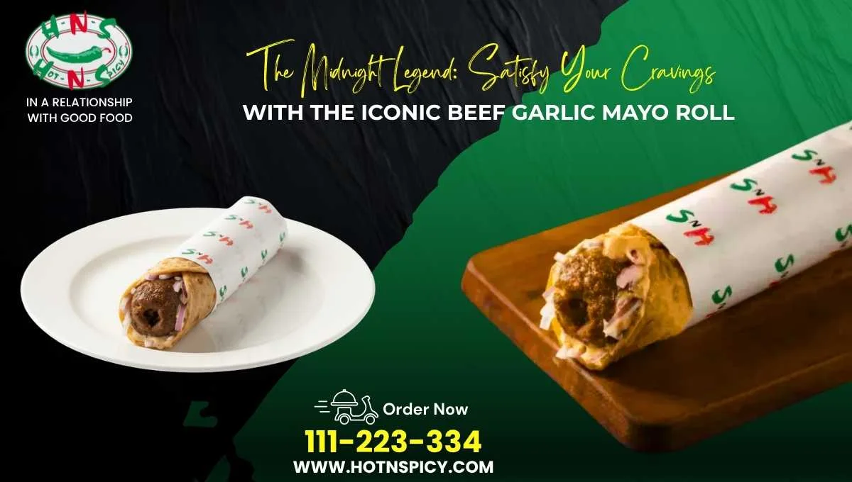 The Midnight Legend: Satisfy Your Cravings with the Iconic Beef Garlic Mayo Roll