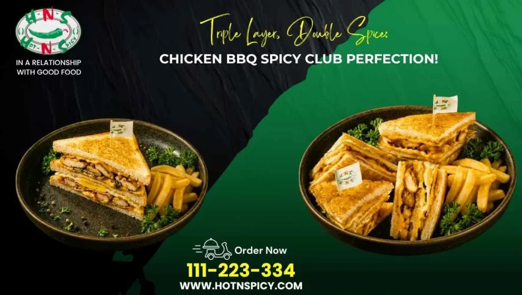 Chicken BBQ Spicy Club