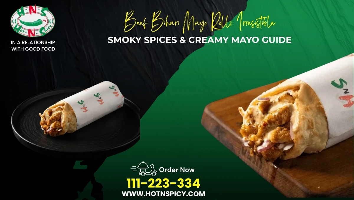 Beef Bihari Mayo Roll