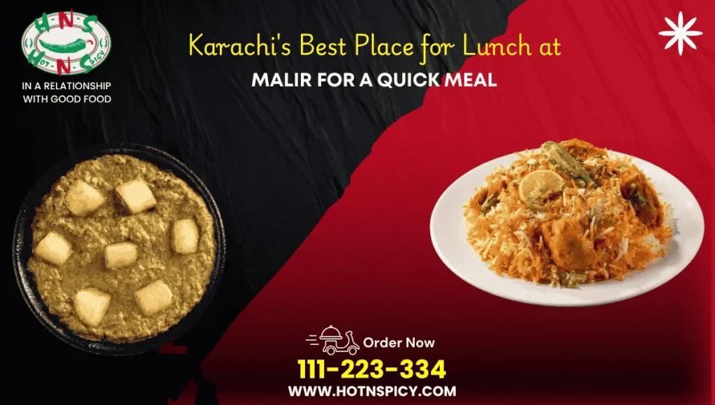 Karachi's best place for lunch at Malir