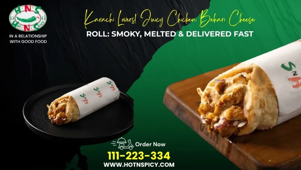 Chicken Behari Cheese Roll
