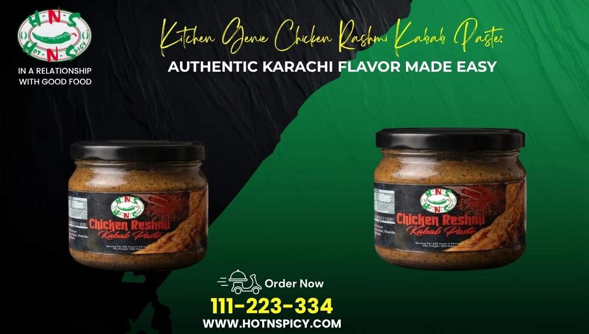 Kitchen Genie Chicken Reshmi Kabab Paste: Authentic Karachi Flavor Made Easy
