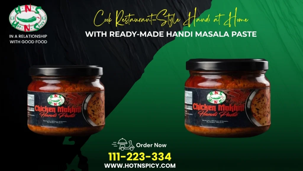 Ready-made handi masala paste