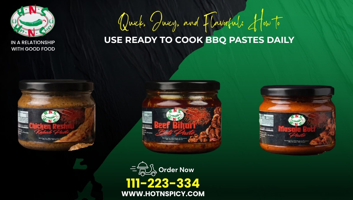 Quick, Juicy, and Flavorful: How to Use Ready to Cook BBQ Pastes Daily